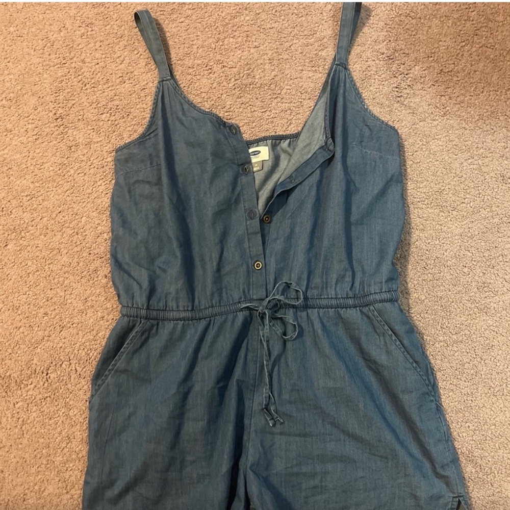 Old navy denim romper